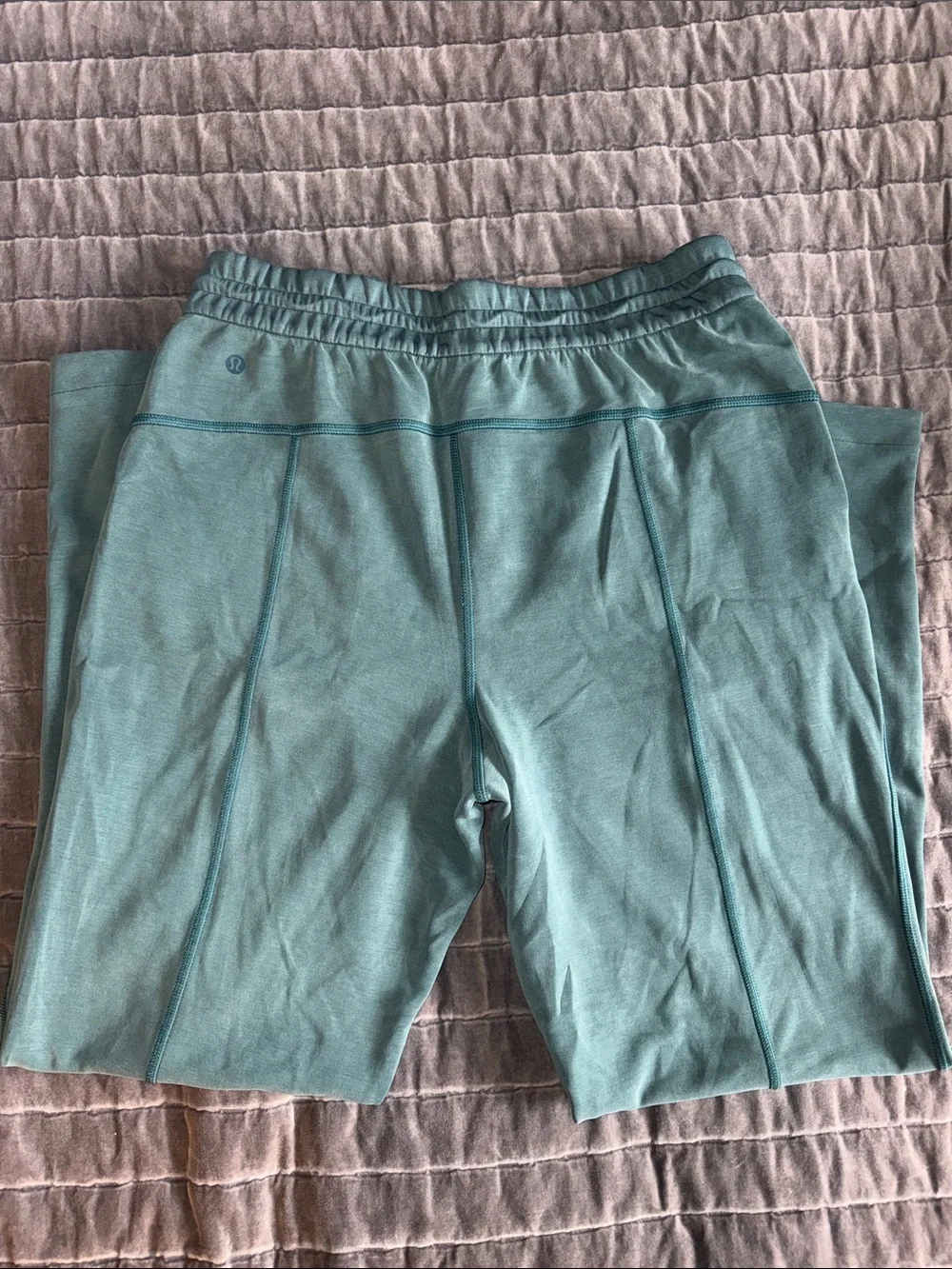 Lululemon softstreme teal pants - Picture 2 of 5